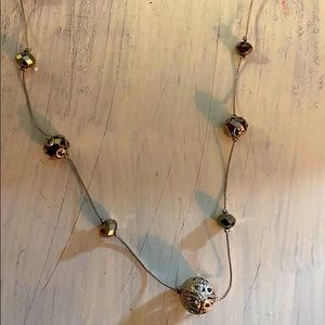 24” beautiful stainless steel necklace